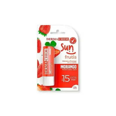 Protetor Labial Dermacream Morango Fps 15 3,5G preço